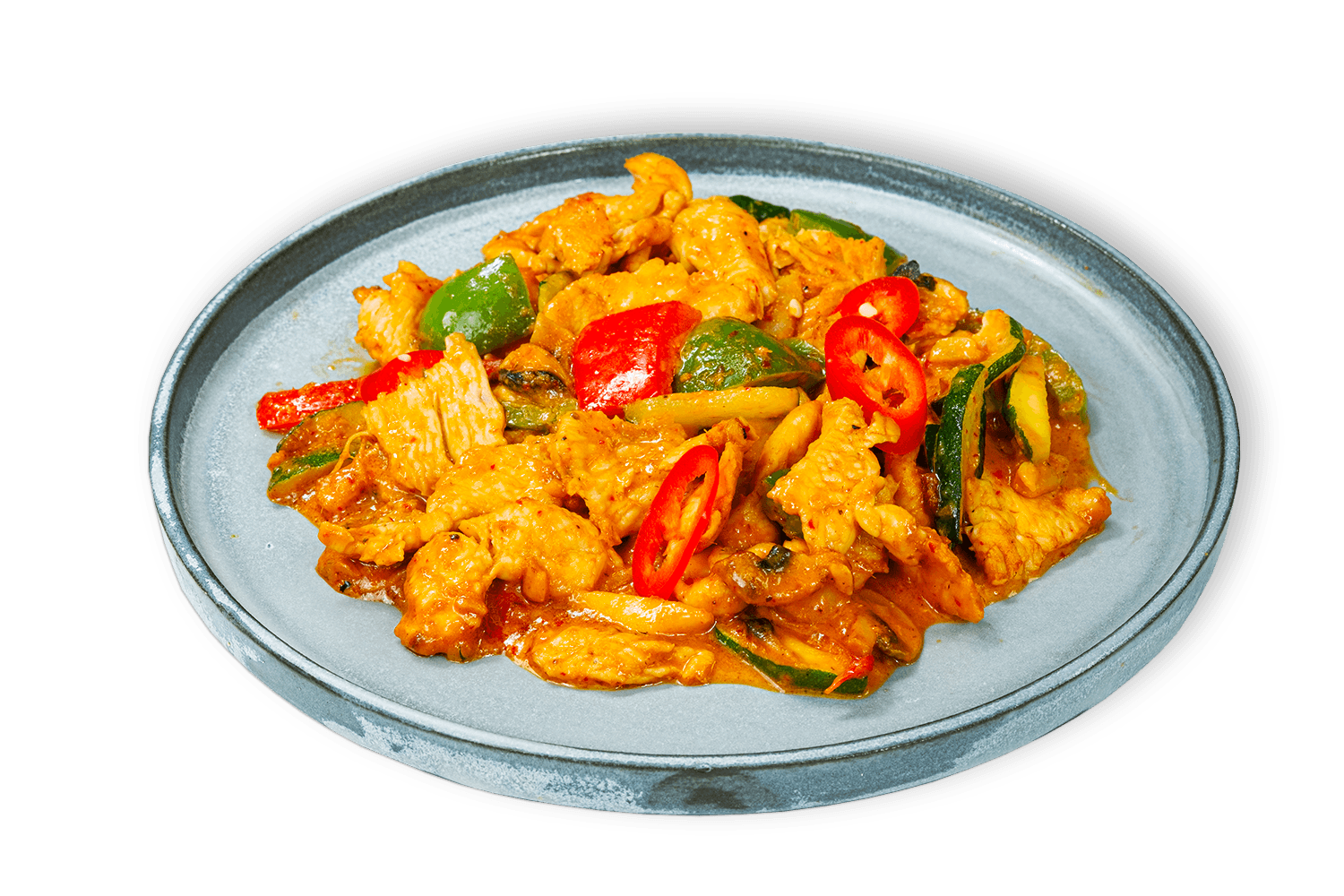 Tajskie czerwone curry z kurczakiem